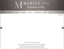 Tablet Screenshot of hotelmunich-inn.de